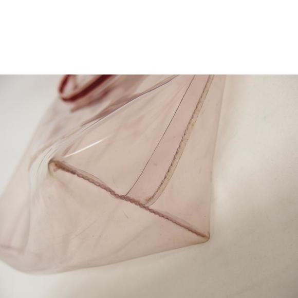 Miu Miu Clear Vinyl Tote Bag Pink - Picture 8 of 12